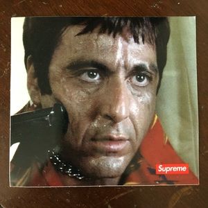 Supreme x Scarface Sticker